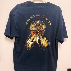 Hard Rock Cafe Kids T-Shirt with Guitar Graphic